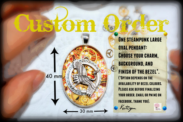 Custom Order - Large Oval